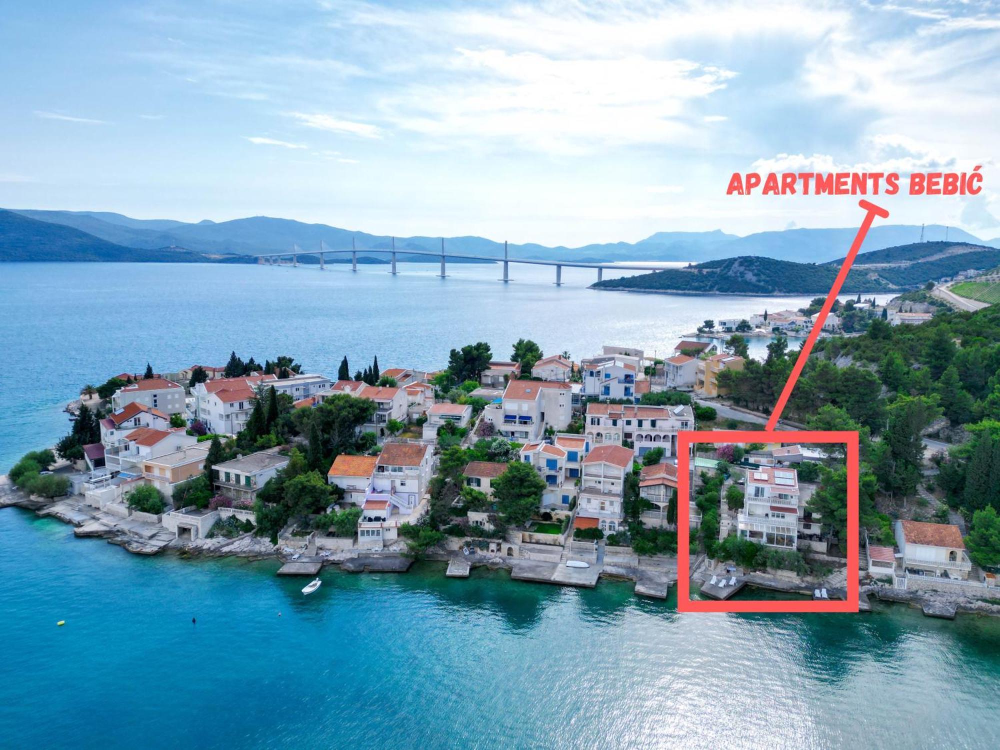 Apartman Bebic Klek Bagian luar foto